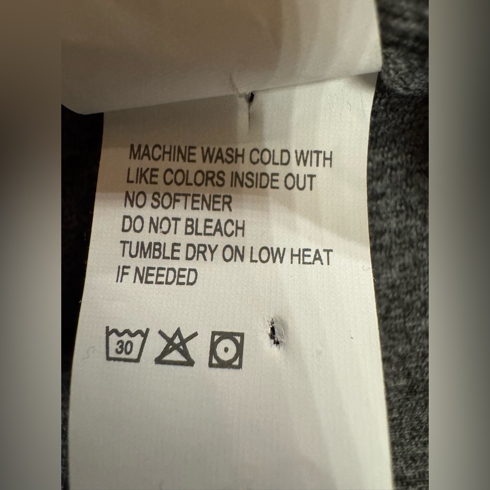 Fabletics Charcoal Grey Heather Cloud Jersey Wide… - image 12
